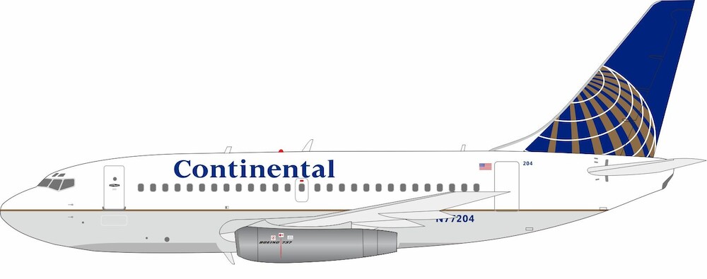 Inflight 200 IF731CO1125 Boeing 737-130 Continental Airlines N772