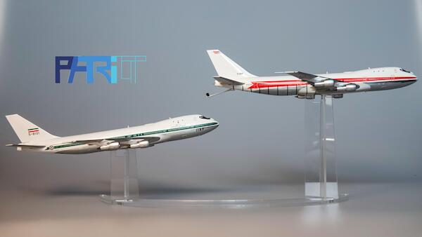 Boeing 747-131 IIAF Tanker 5-284 & Transport Aircraft 5-8101 set PT-400-016RLG/01RLG